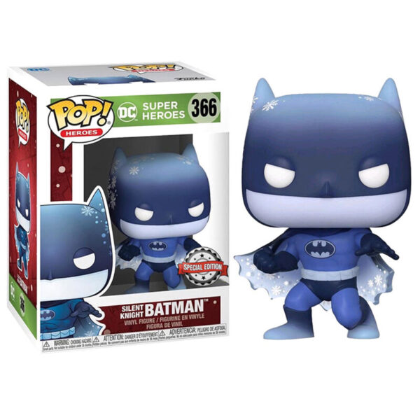 Funko POP figure DC Holiday Silent Knight Batman Exclusive #366