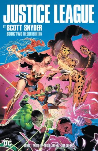 JUSTICE LEAGUE BY SCOTT SNYDER DLX ED HC BOOK 02