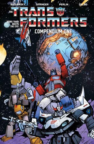 TRANSFORMERS COMPENDIUM TP VOL 01 DANIEL WARREN JOHNSON & MIKE SPICER CVR