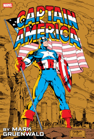 Captain America By Mark Gruenwald Omnibus Vol. 2 Ron Lim Anniversary Cover