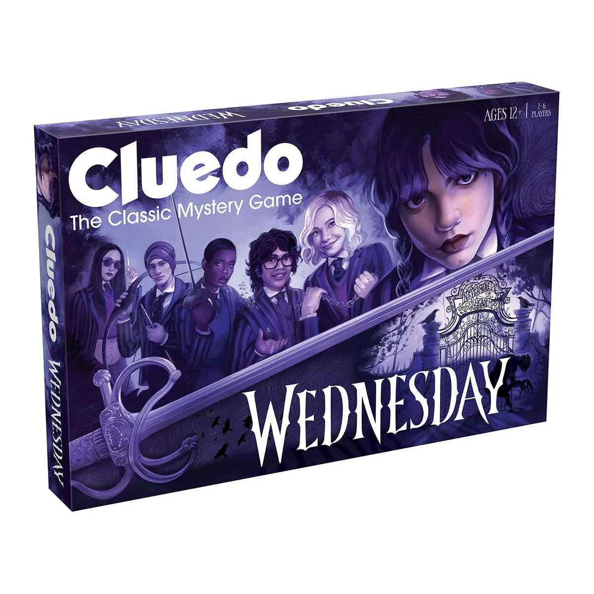 Wednesday Cluedo Mystery Board Game