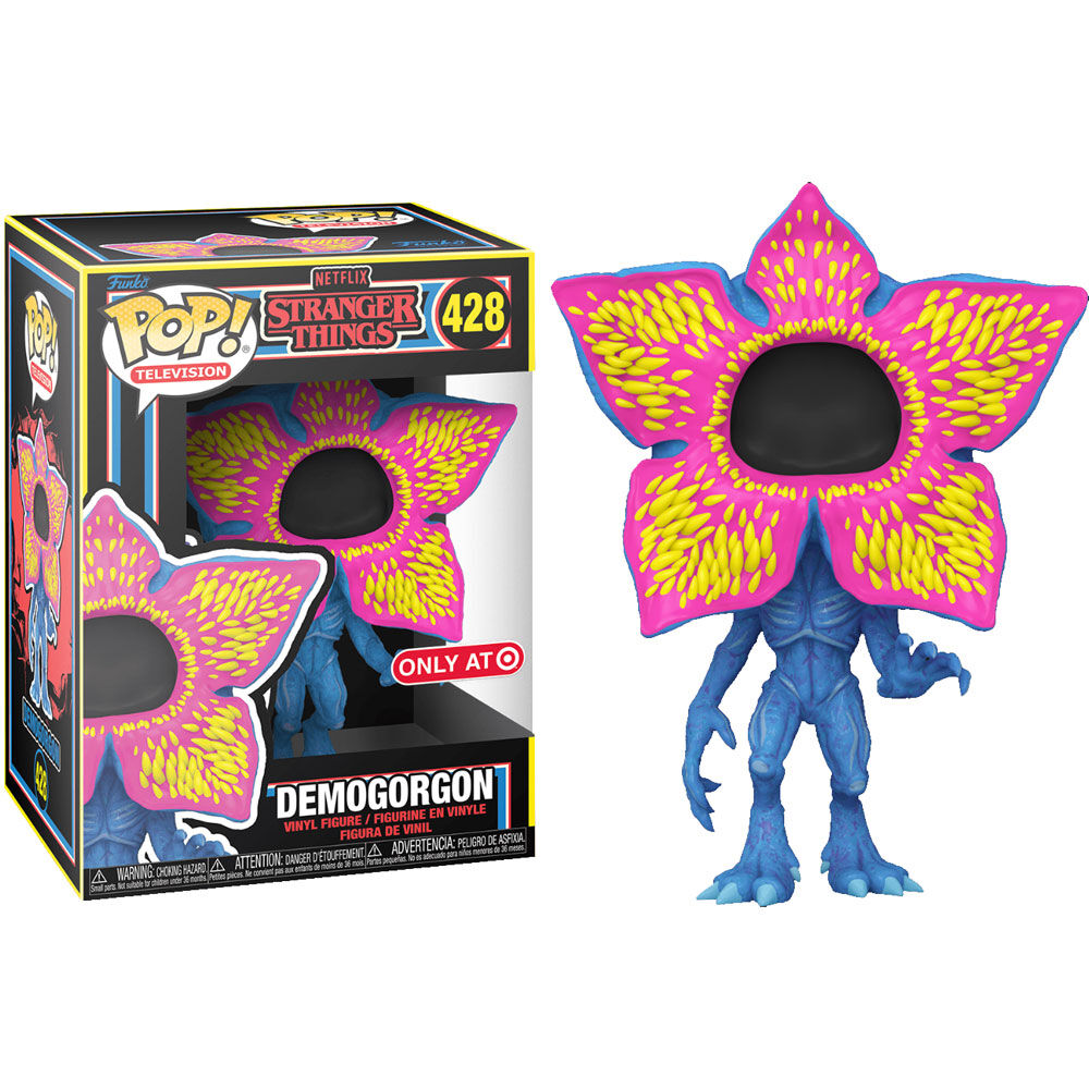 Funko POP! Stranger Things N° 428 – Open Face Demogorgon Black Light Exclusive