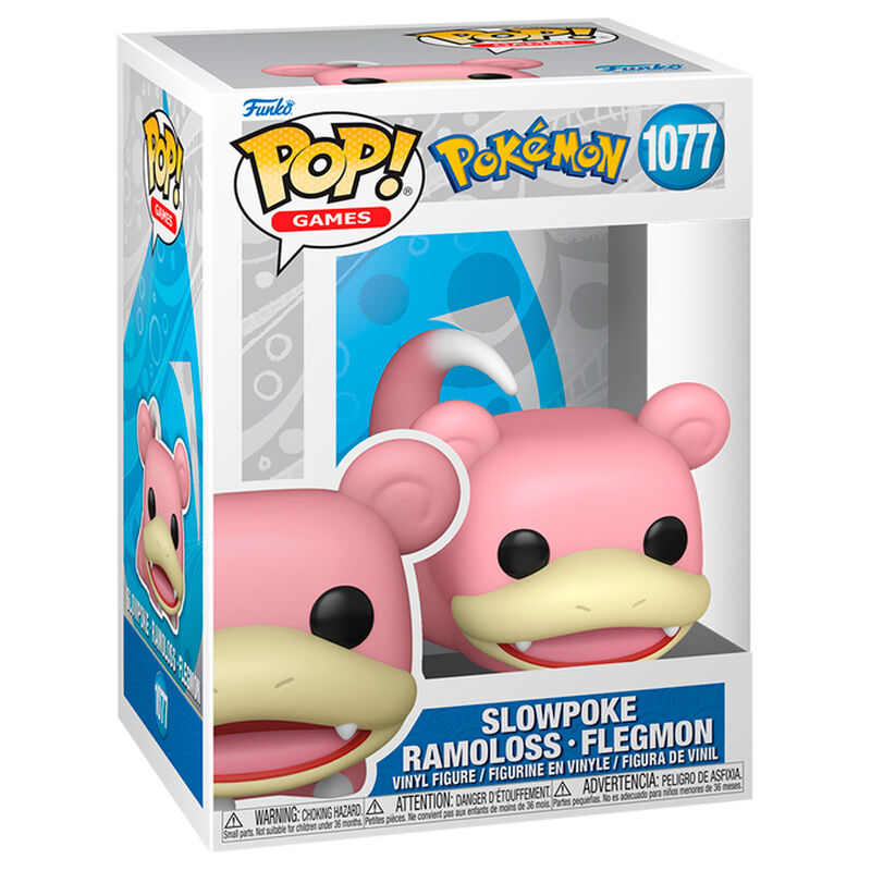 POP figure Pokemon Slowpoke - Ramoloss - Flegmon No 1077