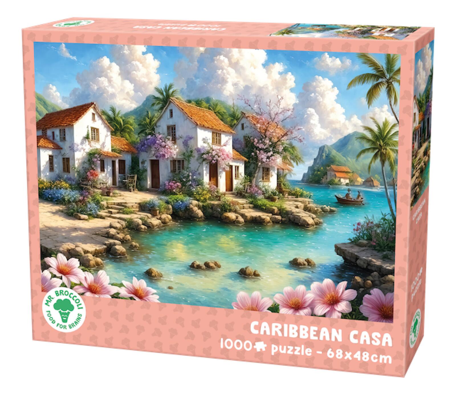 Mr.Broccoli: Puzzle 1000 pcs Caribbean Casa