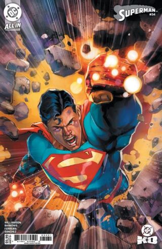 SUPERMAN #34 CVR C ROD REIS CARD STOCK VAR (DC K.O.)