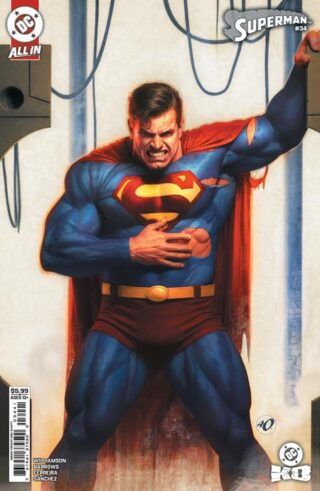 SUPERMAN #34 CVR D ARIEL OLIVETTI CARD STOCK VAR (DC K.O.)