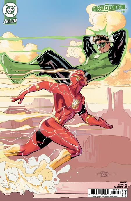 GREEN LANTERN #31 CVR B TERRY DODSON & RACHEL DODSON CARD STOCK VAR