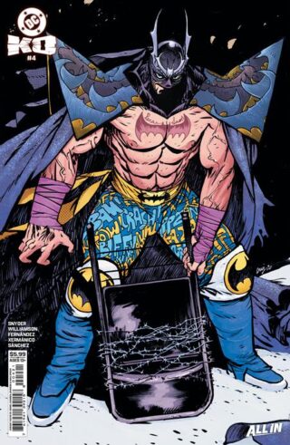 DC K.O. #4 (OF 5) CVR B DANIEL WARREN JOHNSON CARD STOCK VAR