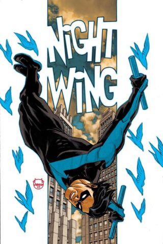 NIGHTWING #135 CVR B DAVE JOHNSON CARD STOCK VAR