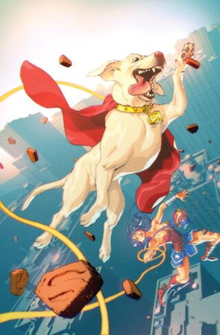 WONDER WOMAN #32 CVR F GERALD PAREL APRIL DROOLS CARD STOCK VAR