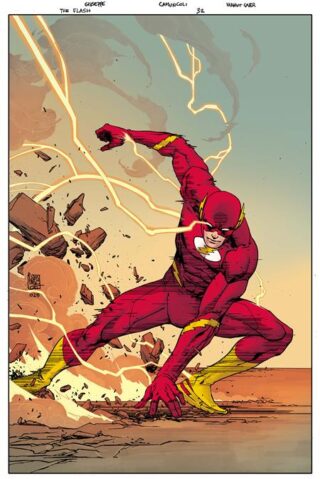 FLASH #32 CVR C GIUSEPPE CAMUNCOLI CARD STOCK VAR